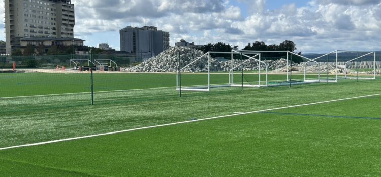 和倉温泉運動公園多目的グラウンドの様子